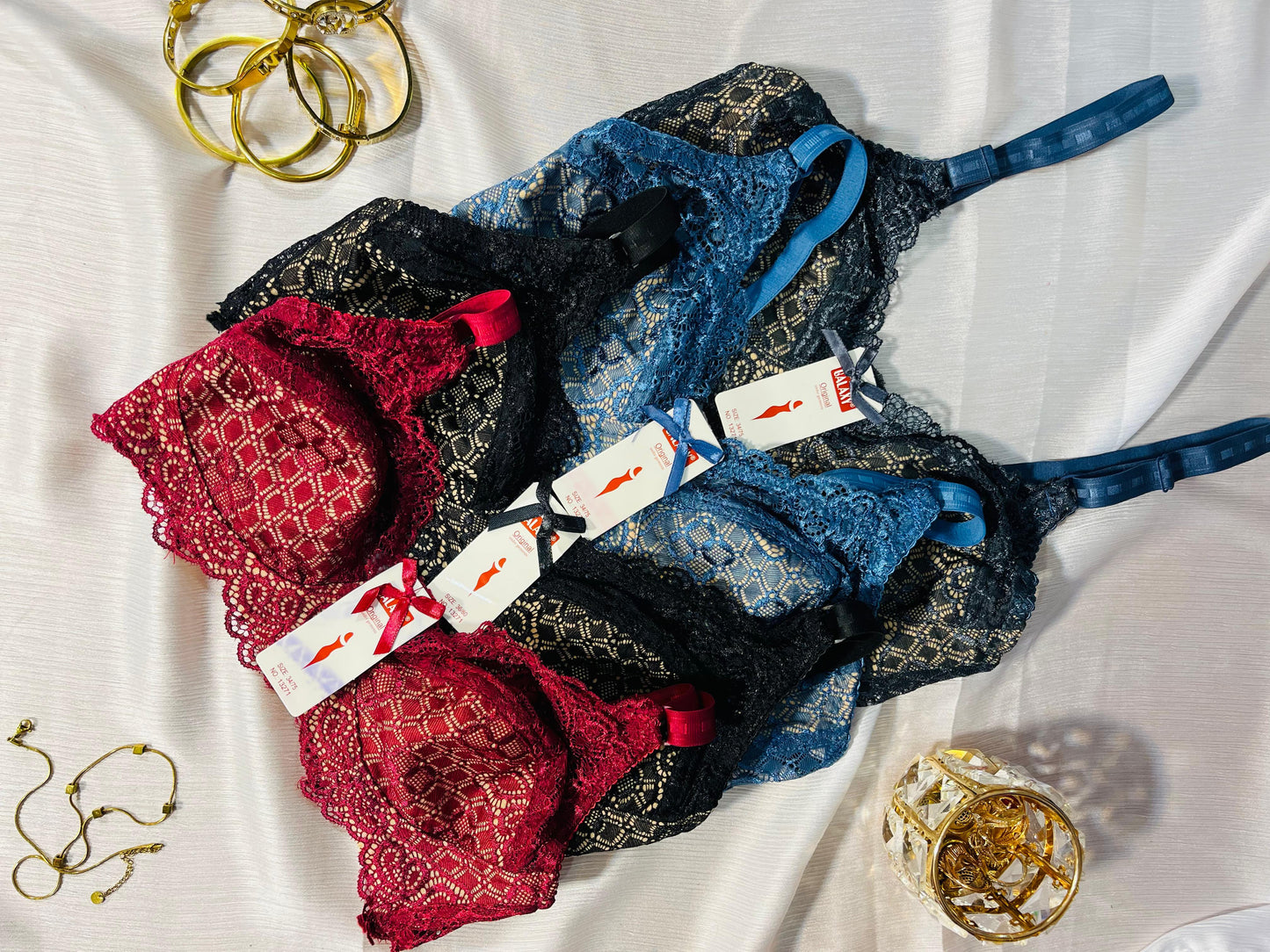 Net Non Paded Soft Bra