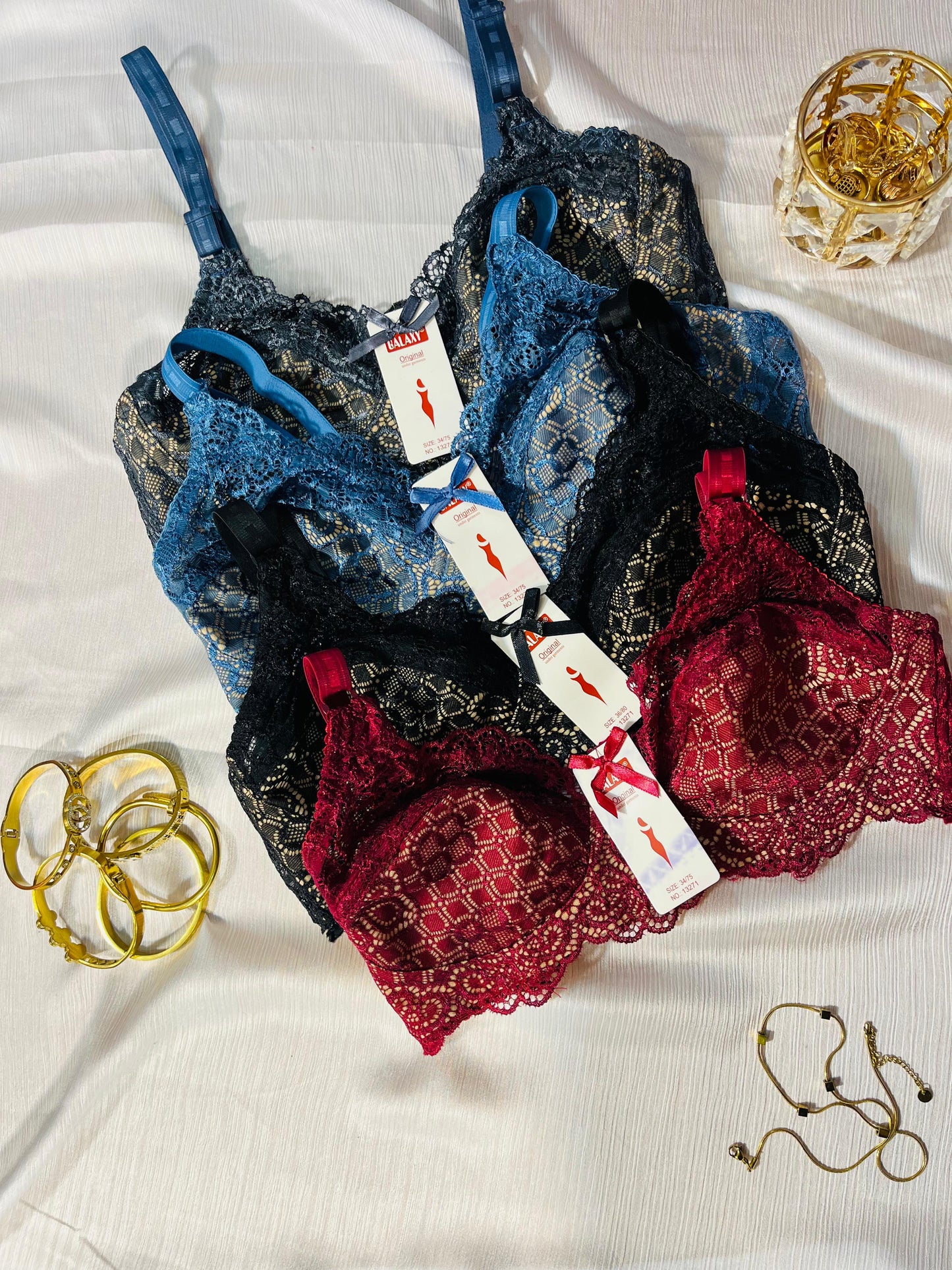 Net Non Paded Soft Bra
