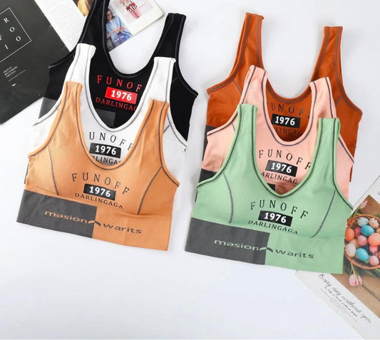 Stay Active in Style, Trendy Sports Bras That Move With You, Removable pads